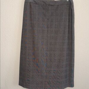 Norton McNaughton Gray Pencil Skirt